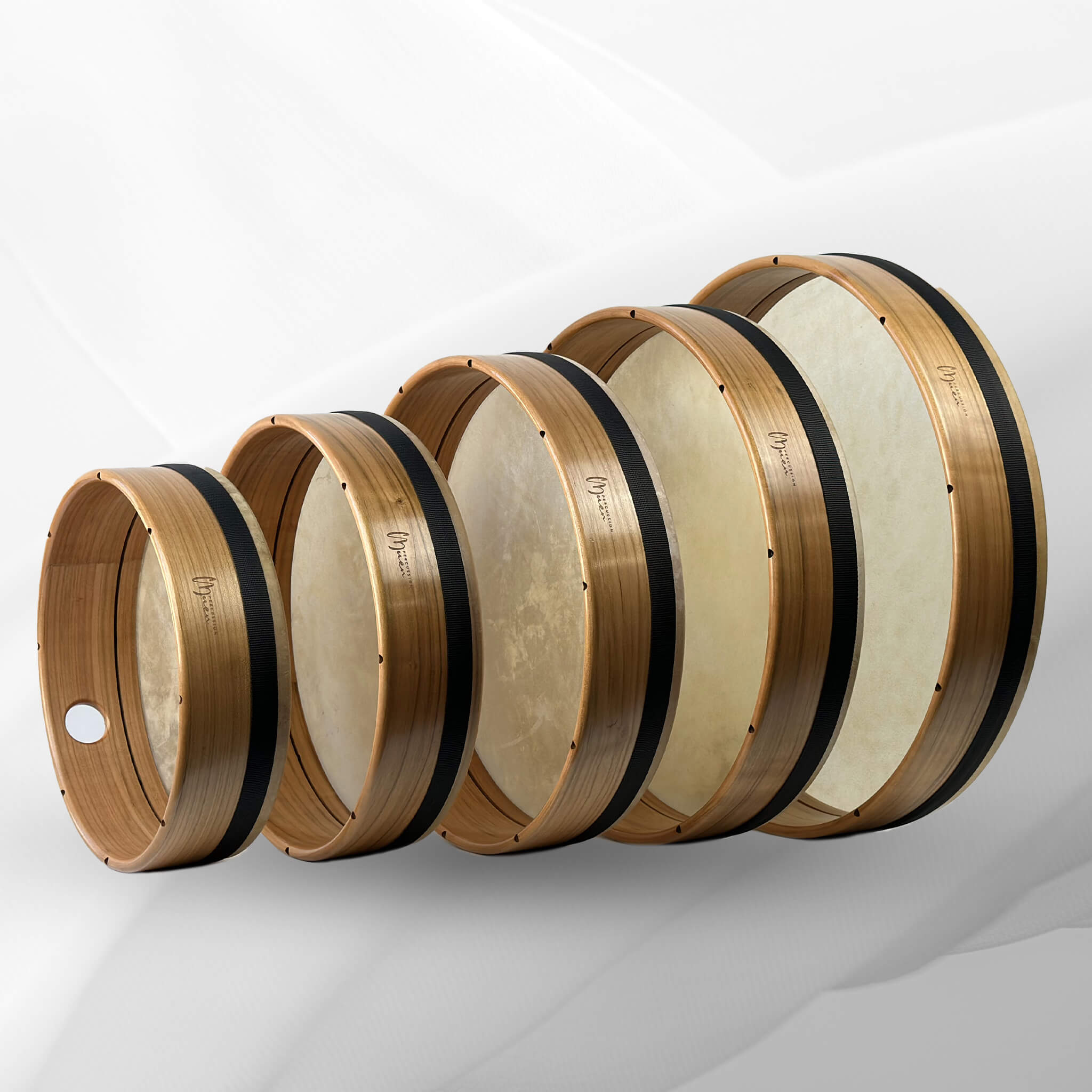 Doğal Derili Bendir - Kiraz Ağacı - Görsel 10